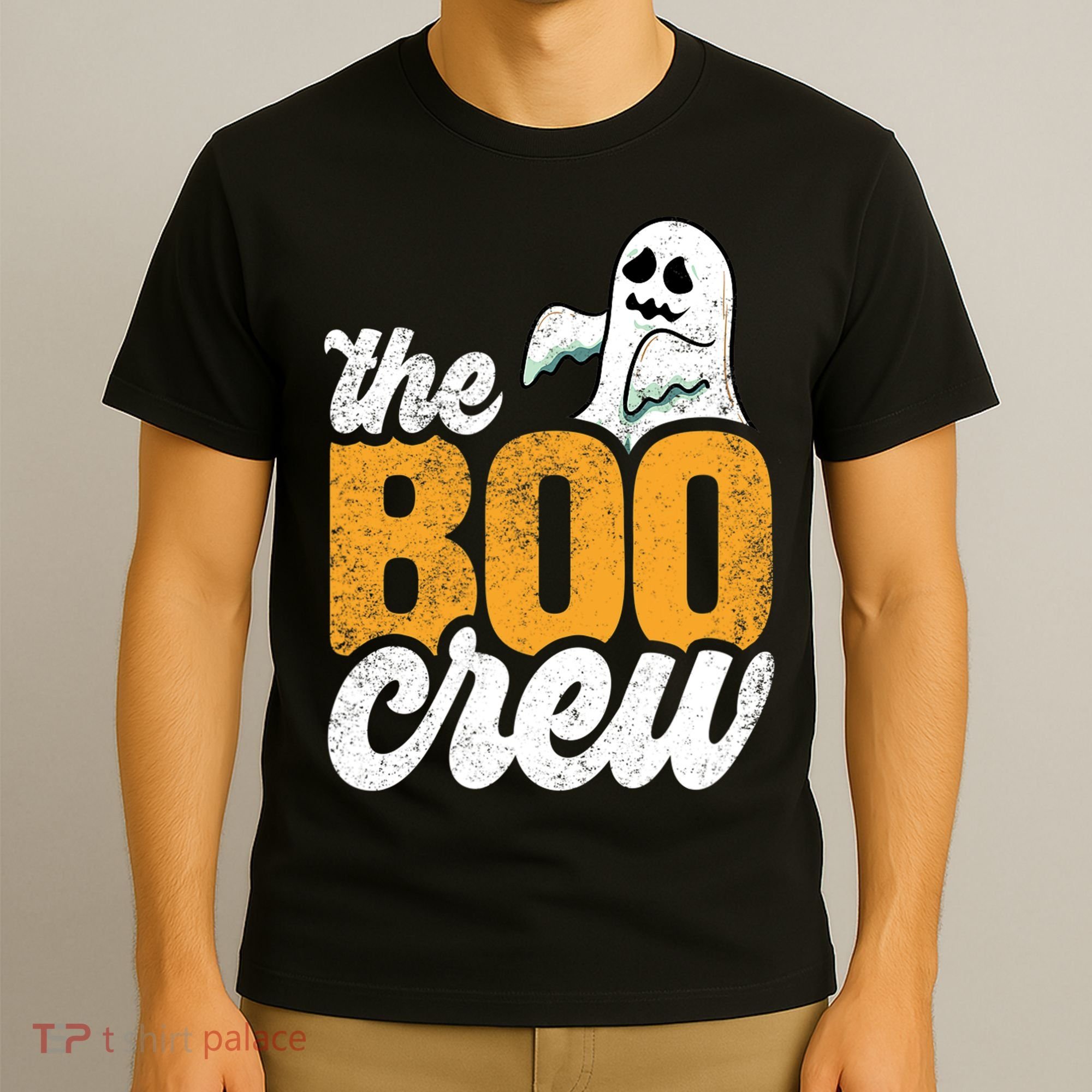 The Boo Crew Funny Ghost Family Matching Halloween T-Shirt