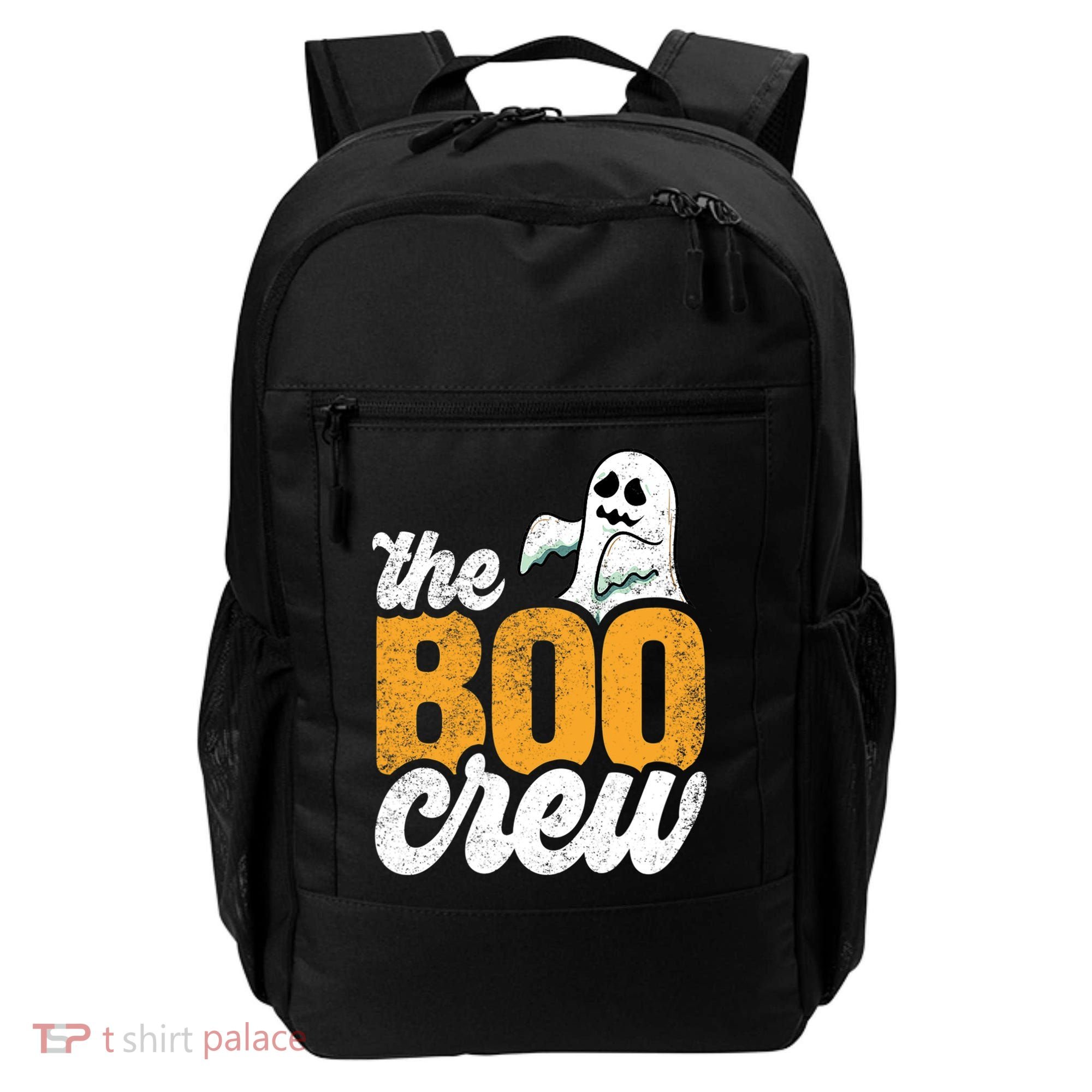 The Boo Crew Funny Ghost Family Matching Halloween Backpack