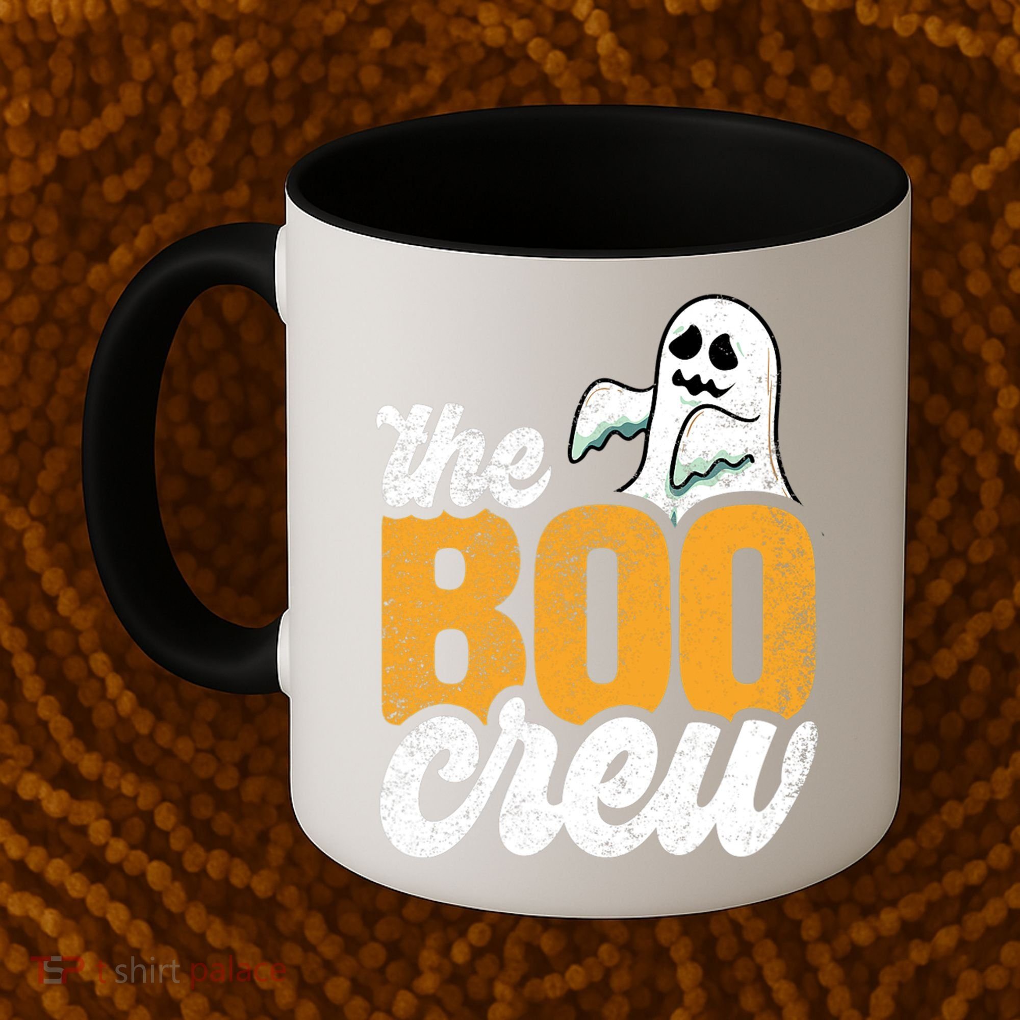 The Boo Crew Funny Ghost Family Matching Halloween Coffee Mug