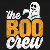 The Boo Crew Funny Ghost Family Matching Halloween Coaster thumb 2