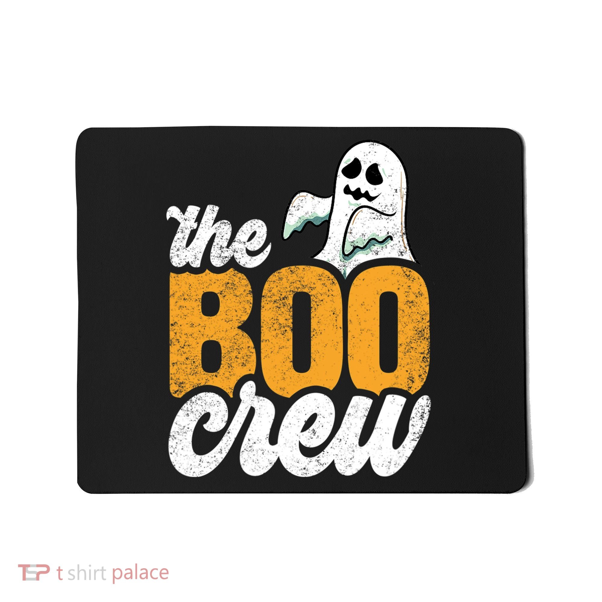 The Boo Crew Funny Ghost Family Matching Halloween Mousepad