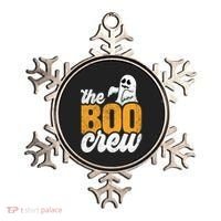 The Boo Crew Funny Ghost Family Matching Halloween Ornament thumb 0