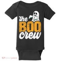 The Boo Crew Funny Ghost Family Matching Halloween Baby Bodysuit thumb 0