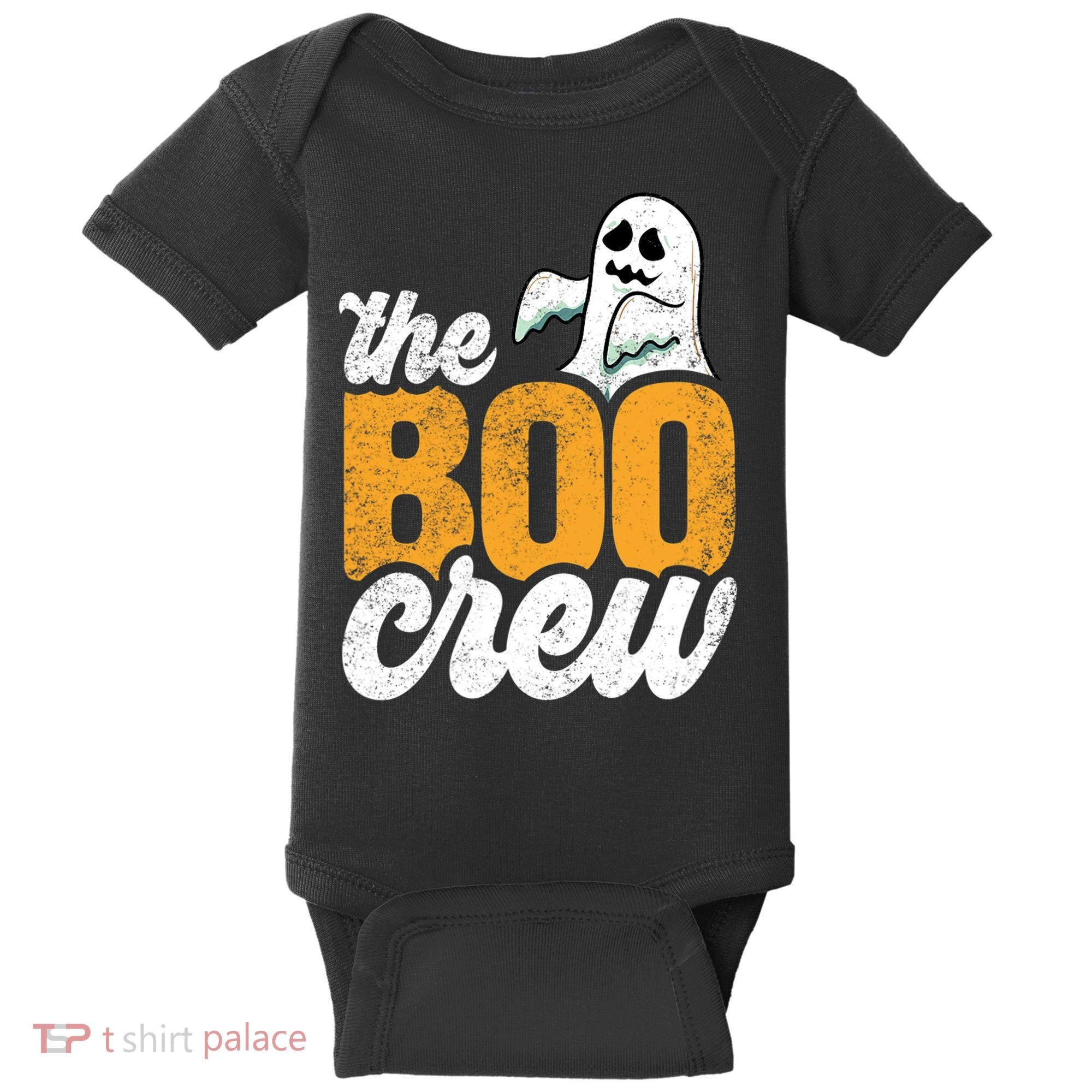 The Boo Crew Funny Ghost Family Matching Halloween Baby Bodysuit