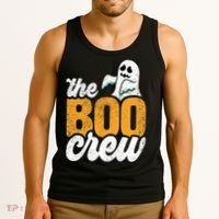 The Boo Crew Funny Ghost Family Matching Halloween Tank Top thumb 3