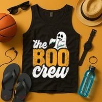 The Boo Crew Funny Ghost Family Matching Halloween Tank Top thumb 4