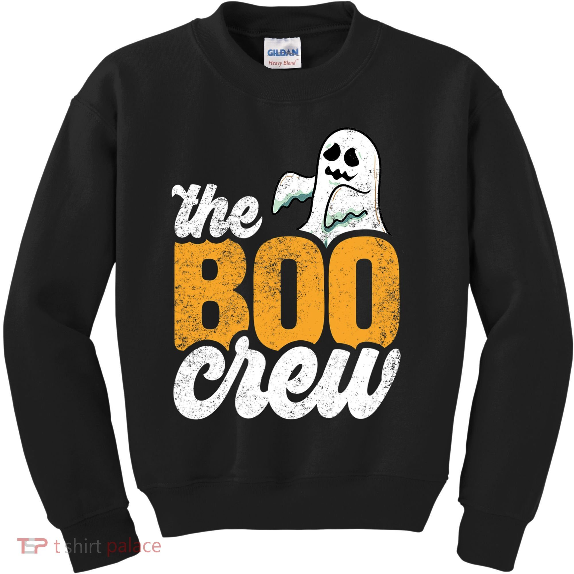 The Boo Crew Funny Ghost Family Matching Halloween Kids Sweatshirt