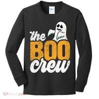 The Boo Crew Funny Ghost Family Matching Halloween Kids Long Sleeve Shirt thumb 0