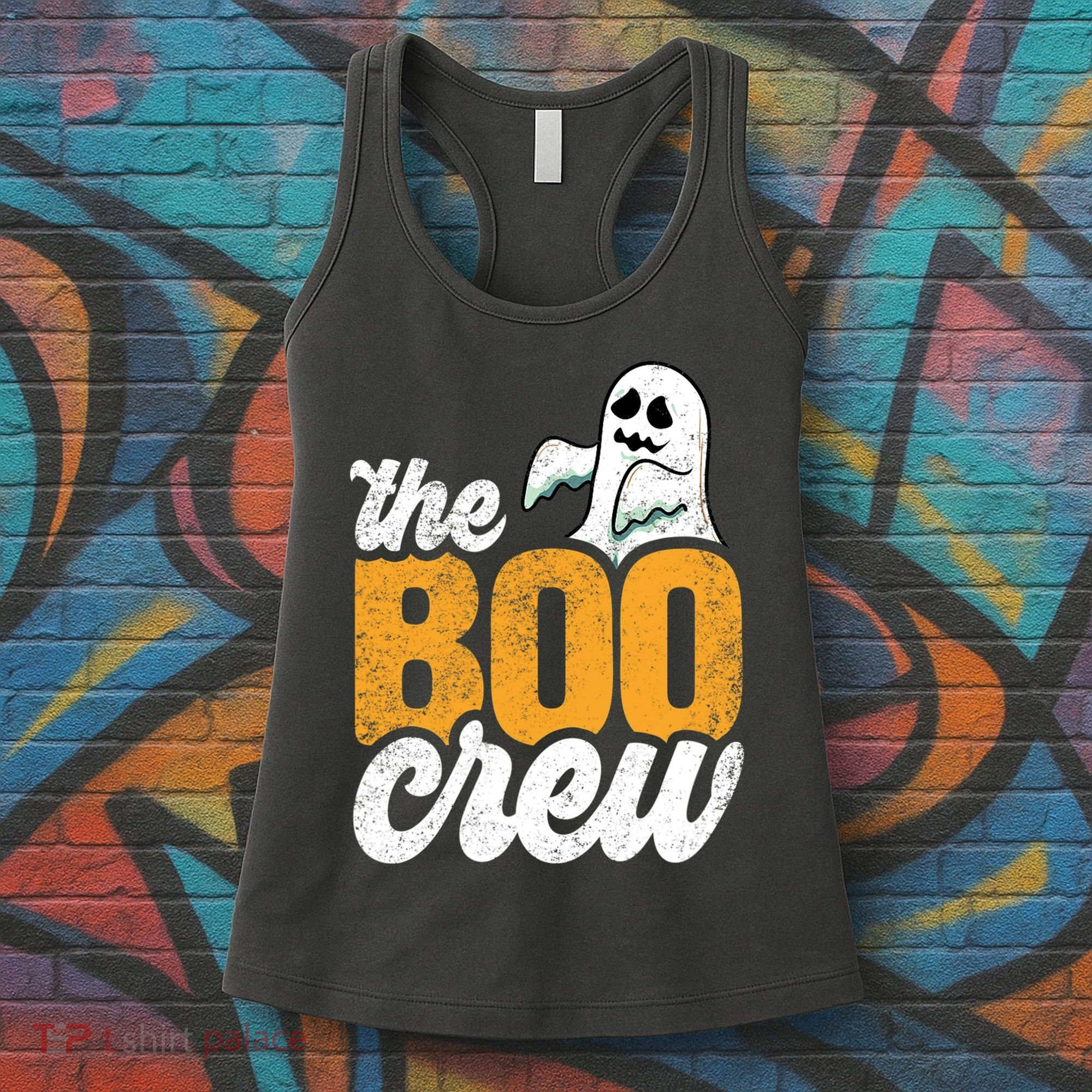 The Boo Crew Funny Ghost Family Matching Halloween Women's Tank Top