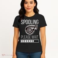 Turbo Boost Car Auto Father Dad Funny Mechanic Tuner JDM Rpm Women's T-Shirt thumb 4