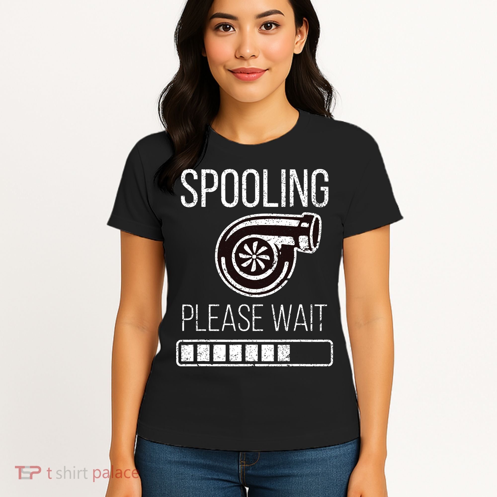 Turbo Boost Car Auto Father Dad Funny Mechanic Tuner JDM Rpm Women's T-Shirt