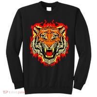 Tiger Big Cat Bengal Wildcat Predator Cool Animal Gift Idea Sweatshirt thumb 0