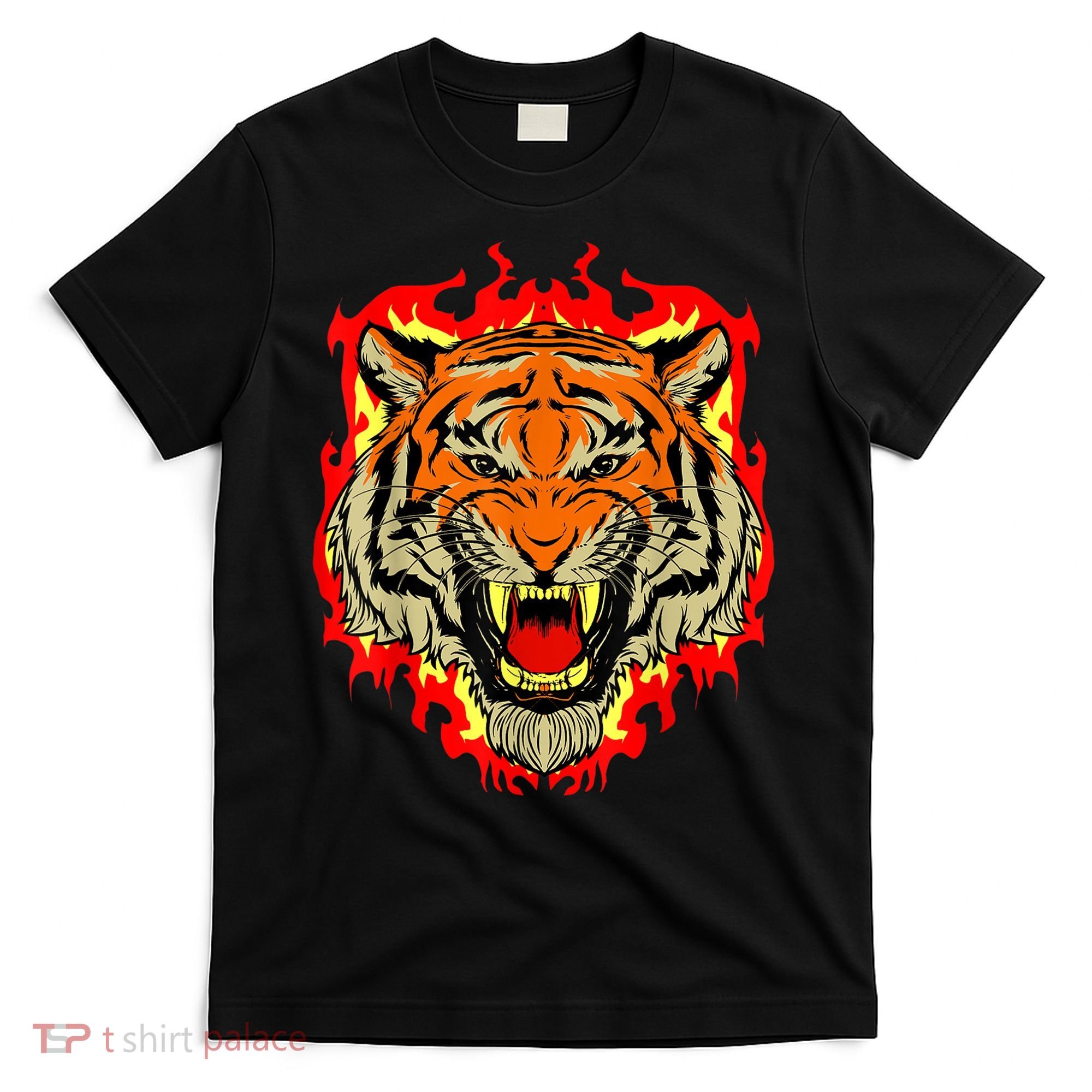 Tiger Big Cat Bengal Wildcat Predator Cool Animal Gift Idea T-Shirt