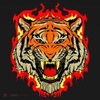 Tiger Big Cat Bengal Wildcat Predator Cool Animal Gift Idea Mousepad thumb 1