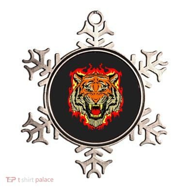 Tiger Big Cat Bengal Wildcat Predator Cool Animal Gift Idea Ornament