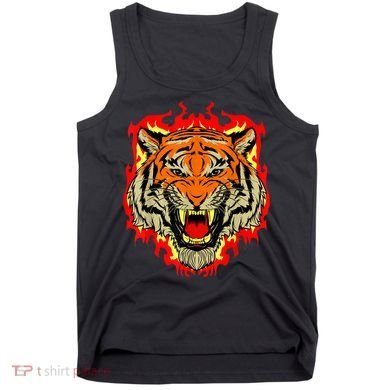 Tiger Big Cat Bengal Wildcat Predator Cool Animal Gift Idea Tank Top