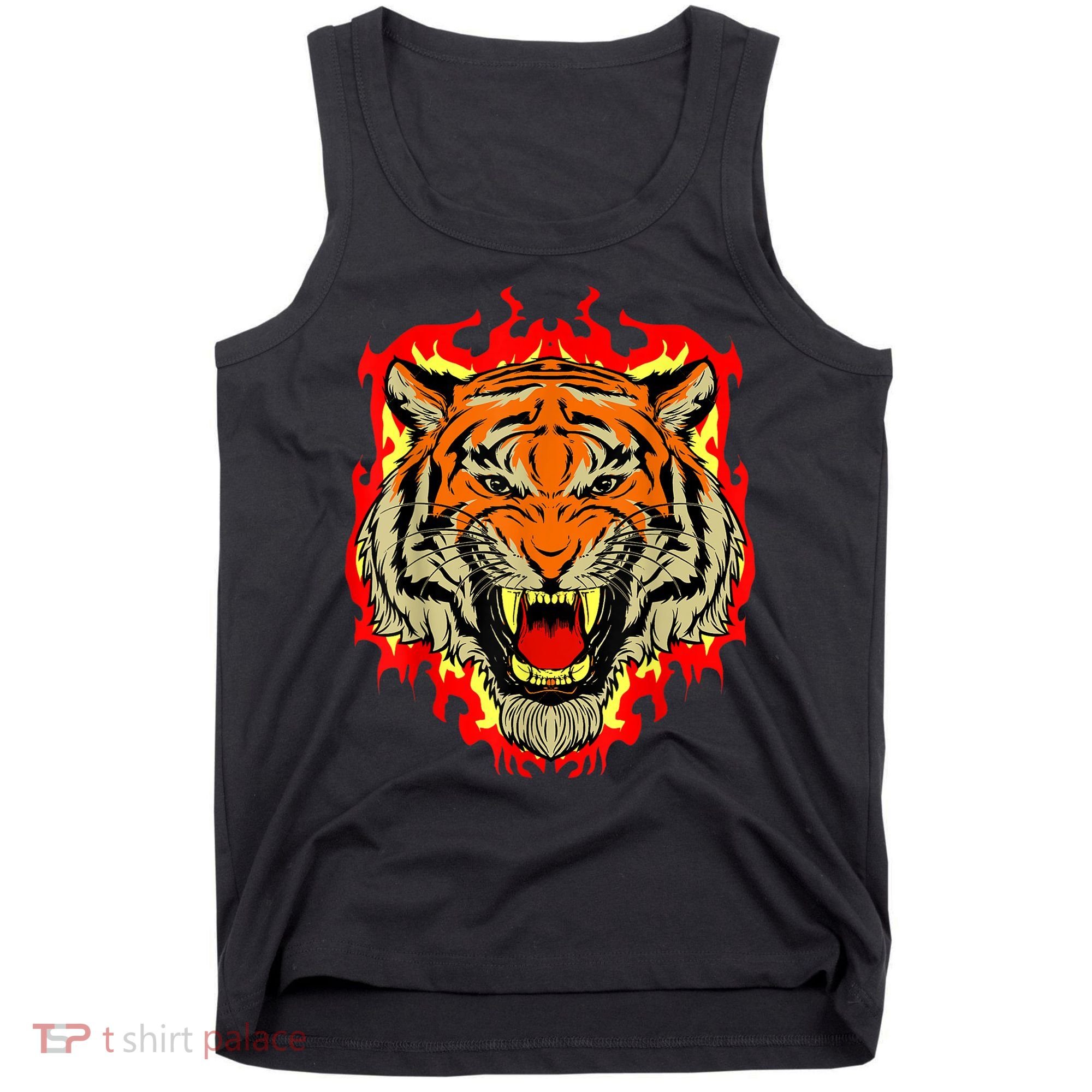 Tiger Big Cat Bengal Wildcat Predator Cool Animal Gift Idea Tank Top