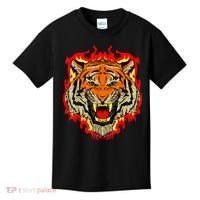 Tiger Big Cat Bengal Wildcat Predator Cool Animal Gift Idea Kids T-Shirt thumb 0