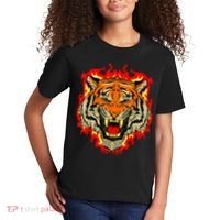 Tiger Big Cat Bengal Wildcat Predator Cool Animal Gift Idea Kids T-Shirt thumb 2