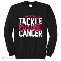 Tackle Breast Cancer Awareness Football Fan Sweatshirt thumb 0