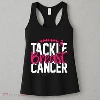 Tackle Breast Cancer Awareness Football Fan Women's Tank Top thumb 3