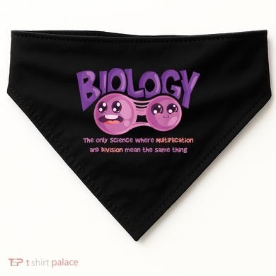 Teaching Biology Cell Science Teacher Funny Quote USA-Made Doggie Bandana