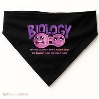 Teaching Biology Cell Science Teacher Funny Quote USA-Made Doggie Bandana thumb 0