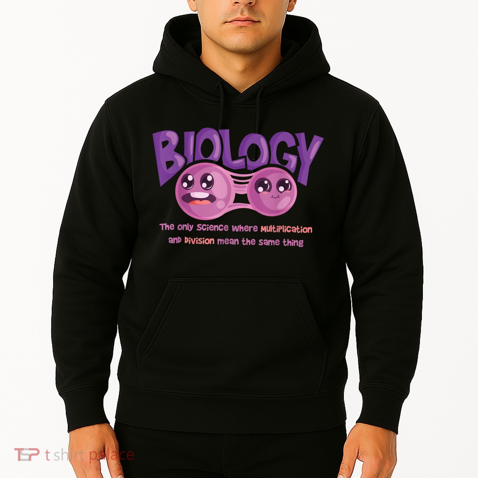 Teaching Biology Cell Science Teacher Funny Quote Hoodie