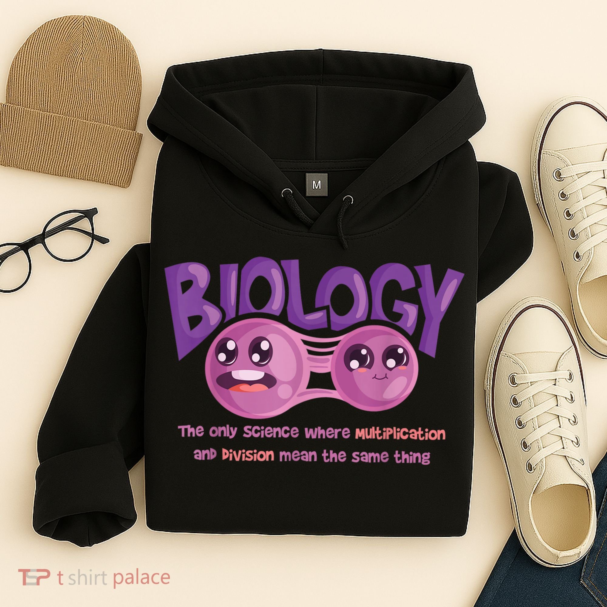 Teaching Biology Cell Science Teacher Funny Quote Hoodie
