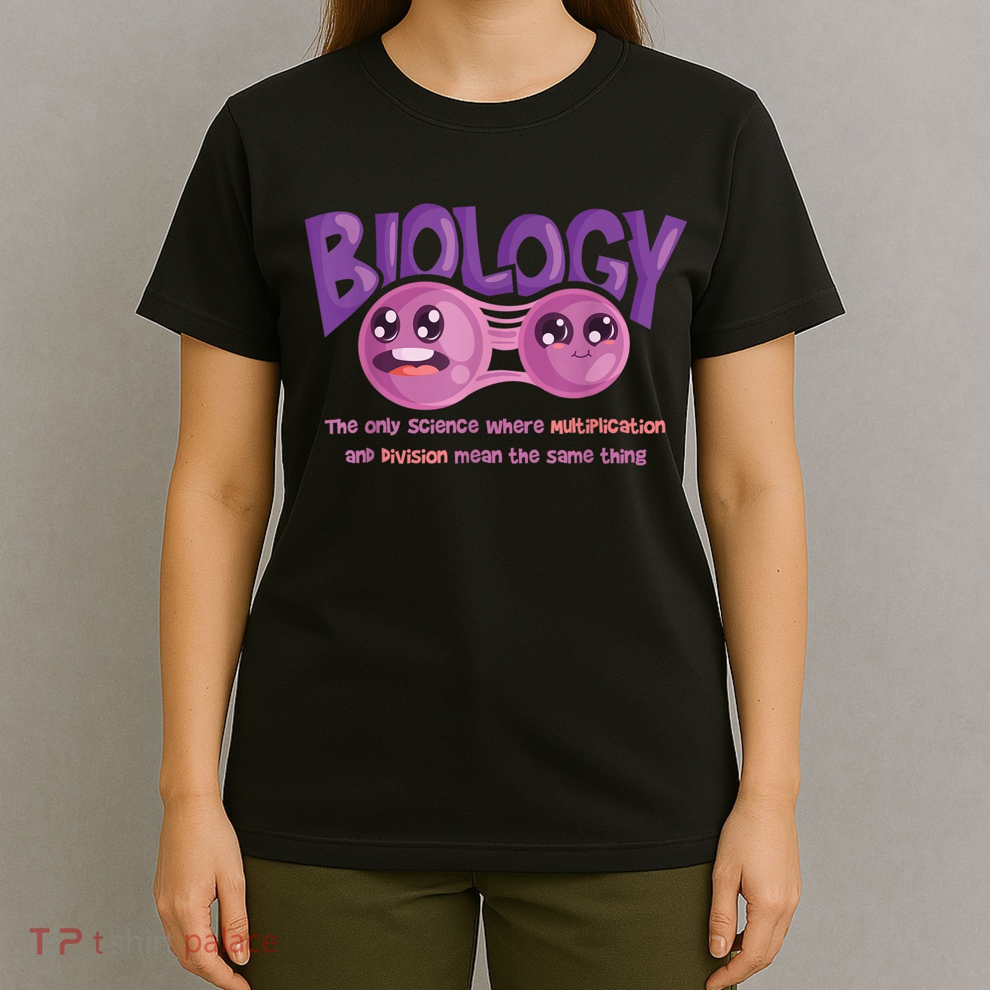 Teaching Biology Cell Science Teacher Funny Quote T-Shirt