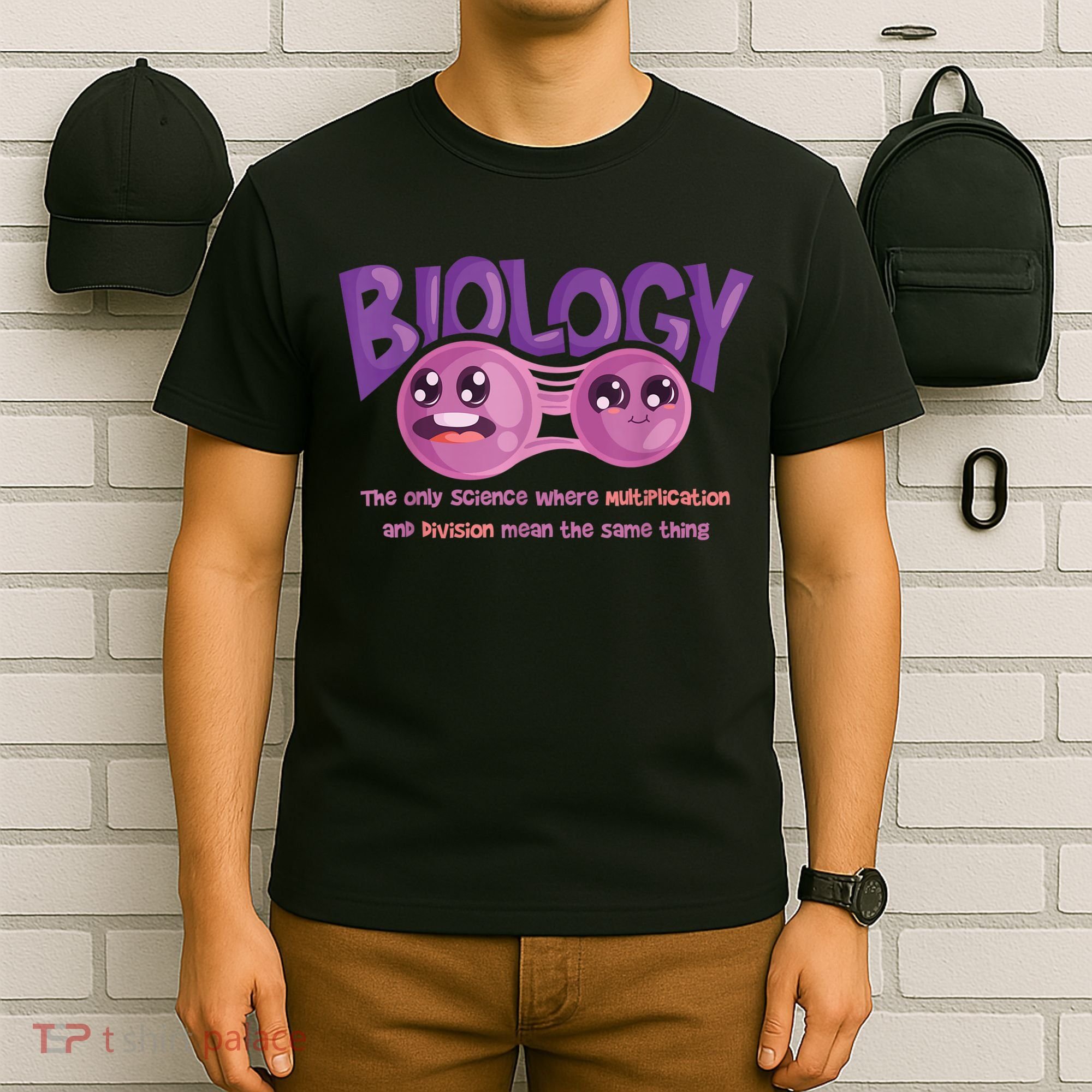 Teaching Biology Cell Science Teacher Funny Quote T-Shirt