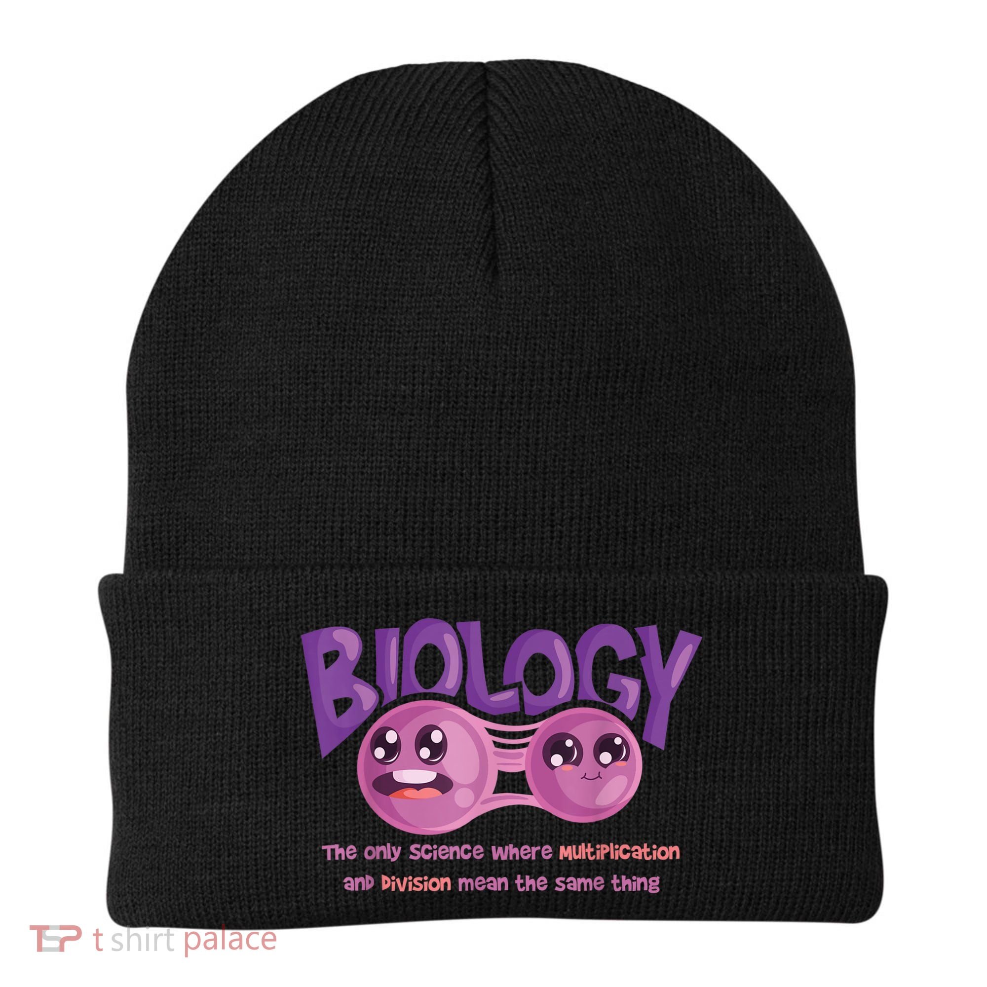 Teaching Biology Cell Science Teacher Funny Quote Beanie