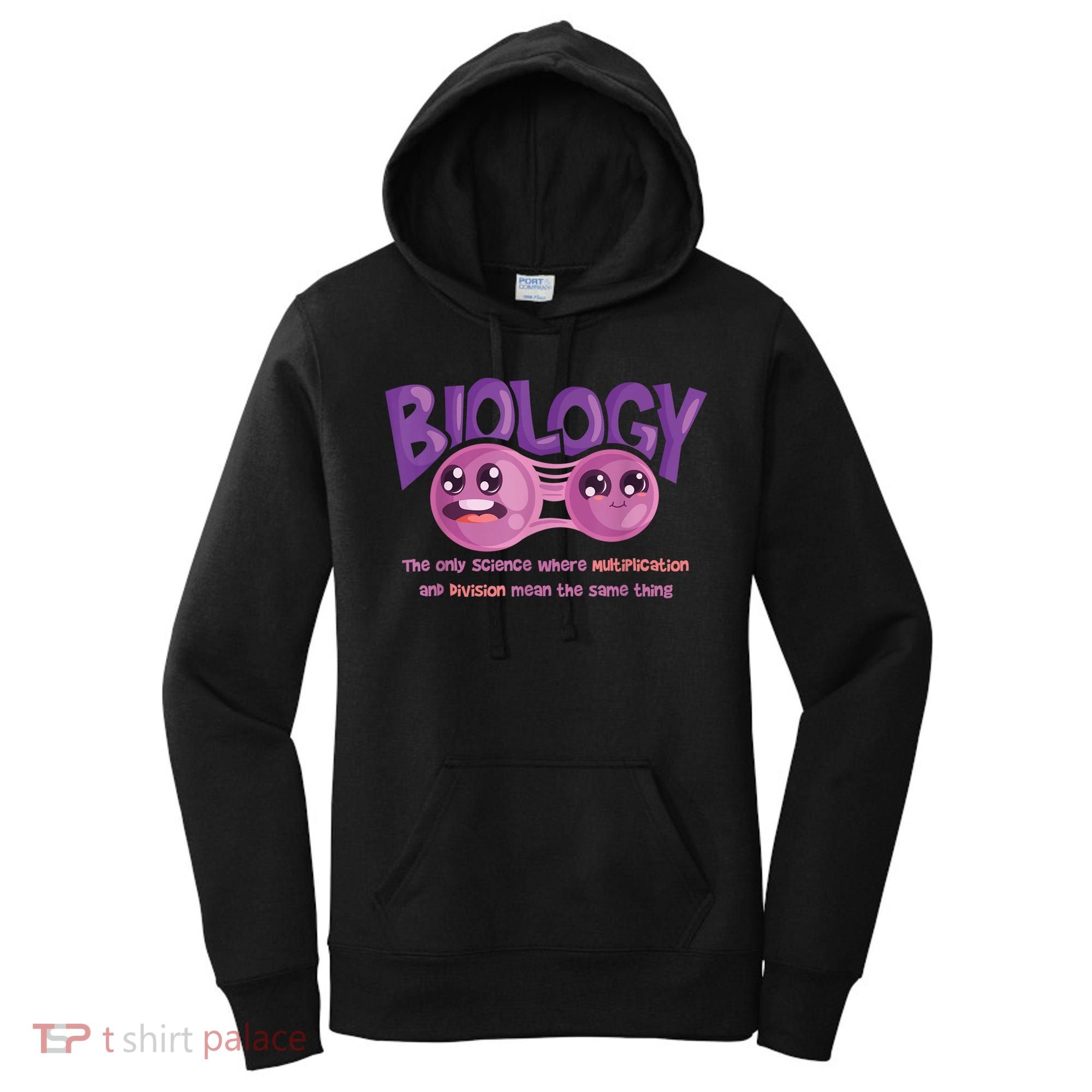 Teaching Biology Cell Science Teacher Funny Quote Women's Hoodie