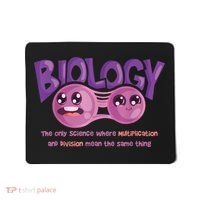 Teaching Biology Cell Science Teacher Funny Quote Mousepad thumb 0