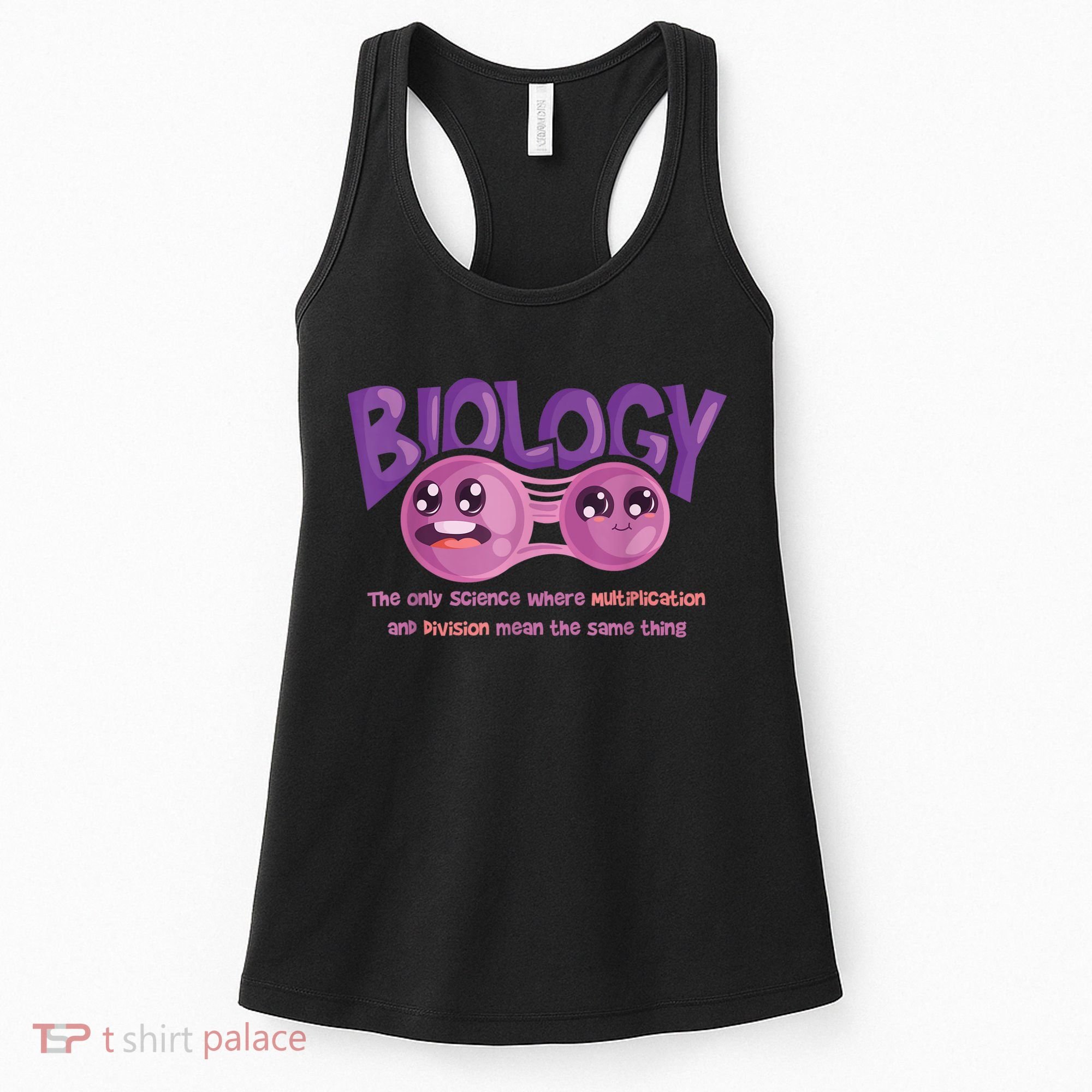 Teaching Biology Cell Science Teacher Funny Quote Women's Tank Top
