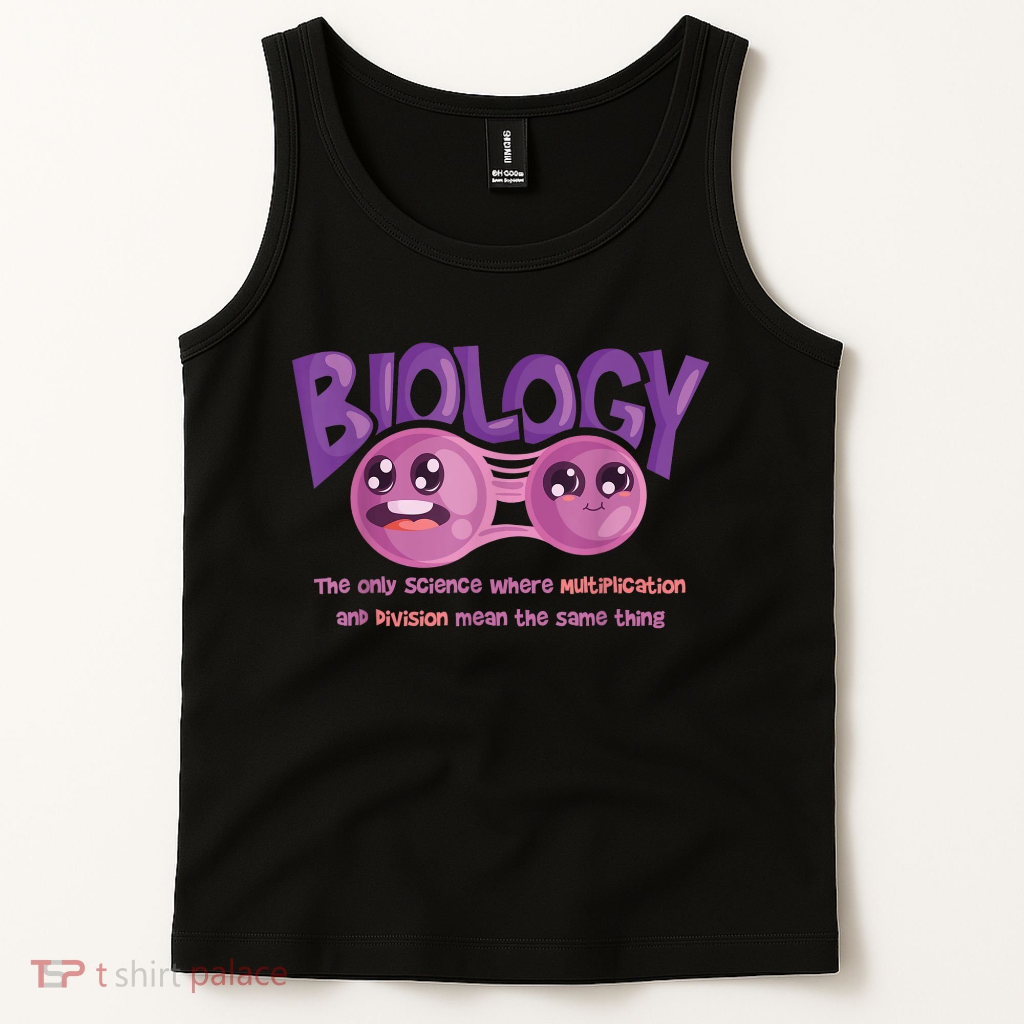 Teaching Biology Cell Science Teacher Funny Quote Tank Top