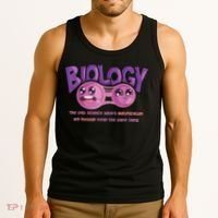 Teaching Biology Cell Science Teacher Funny Quote Tank Top thumb 3