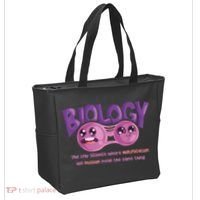 Teaching Biology Cell Science Teacher Funny Quote Tote Bag thumb 2