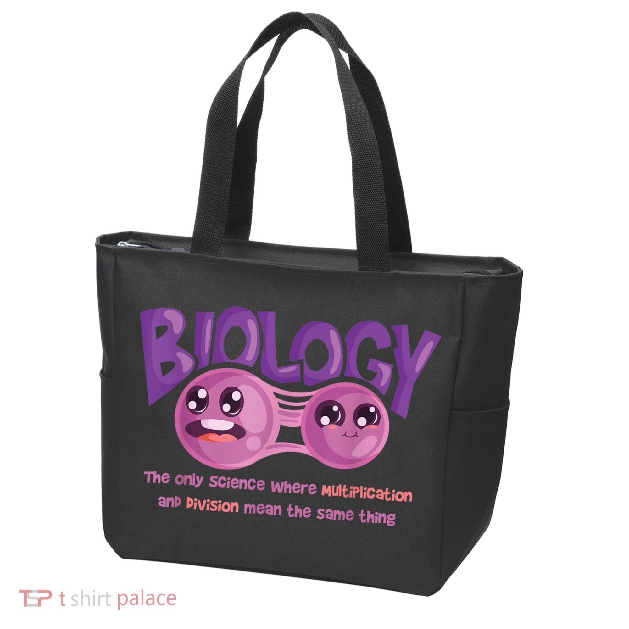 Teaching Biology Cell Science Teacher Funny Quote Tote Bag