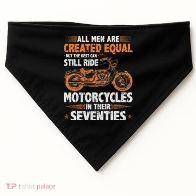 The Best Can Still Ride Motorcycles In Their 70s Biker USA-Made Doggie Bandana