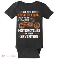The Best Can Still Ride Motorcycles In Their 70s Biker Baby Bodysuit thumb 0