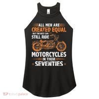The Best Can Still Ride Motorcycles In Their 70s Biker Women's Perfect Tri Rocker Tank thumb 0