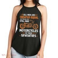 The Best Can Still Ride Motorcycles In Their 70s Biker Women's Perfect Tri Rocker Tank thumb 2