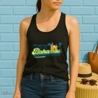 The Bahamas Cruise Half Moon Cay Travel Bahamas Vacation Women's Tank Top thumb 2