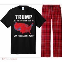 Trump Better Coverage Than 5g Can You Hear Us Now Pajama Set thumb 0
