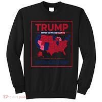 Trump Better Coverage Than 5g Can You Hear Us Now Politics Sweatshirt thumb 0