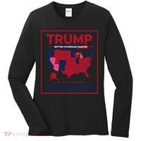Trump Better Coverage Than 5g Can You Hear Us Now Politics Women's Long Sleeve Shirt thumb 0