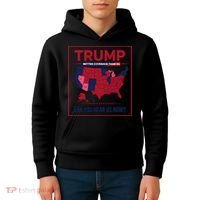 Trump Better Coverage Than 5g Can You Hear Us Now Politics Kids Hoodie thumb 4