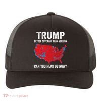 Trump Better Coverage Than Verizon Can You Hear Us Now Yupoong Adult 5-Panel Trucker Hat thumb 0