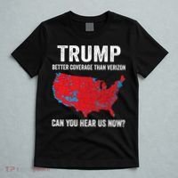 Trump Better Coverage Than Verizon Can You Hear Us Now T-Shirt thumb 5